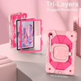 thumbnail image 2 of Scnioy Funda Para Samsung Galaxy Tab S10 Lite/S10 Fe/S9 Fe 10,9 Pulgadas Samsung Tab S9 11 Pulgadas Funda Resistente Para Tableta Galaxy S10 Con Soporte Para Bolígrafo Soporte Giratorio 360 Correa Par, 2 of 5