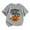 Grey, variant on Tiijoy Little Girls Halloween T Shirt Pumpkin Ghost Print Short Sleeve T-Shirt, Sizes 5-6