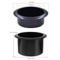 thumbnail image 2 of Jiandong ringlike cup holder Black Car Cup Holders for Sofa, Boat, Truck, RV, SUV (4pcs)(4.33X4.33X2.52Inch), 2 of 10