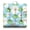 Cute Cart, variant on Cute Cartoon Frog & Mushroom Floor Cushion - Oversized Japanese Zabuton with Flower Plant Print, 9-Point Stitched for Stability