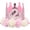 C, variant on Adorable Pink Birthday Crown Hat for Girls Ages 1-9 DIY Princess Headwear for Party Decor & Photo Shoot
