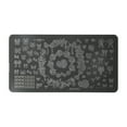 thumbnail image 1 of Unique Bargains 1 Pc Colorful Nail Art Stamp OM-H02 Silver Tone, 1 of 5