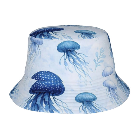 Jellyfish Fisherman's Hat Lightweight and Breathable Sun Hat Suitable for Both Men and Women