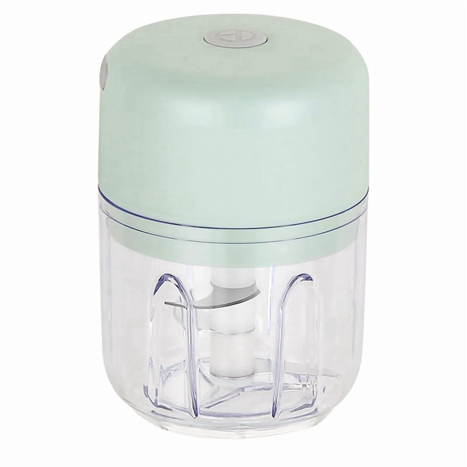 2X Electric Mini Food Chopper Rechargeable Small Food Processor Agitator B