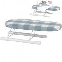 ACDANC Metal Ironing Board Portable Folding Ironing Board Compact Small Steam Ironing Table Easy Operation for Small Spaces