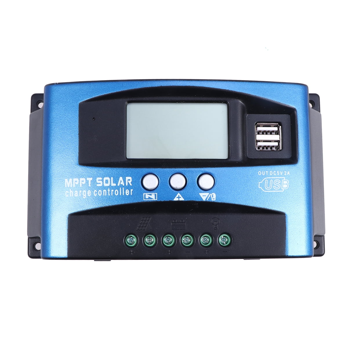 12/24V 30A Solar Laderegler Solarregler MPPT Regulator Controller Panel Daul USB 