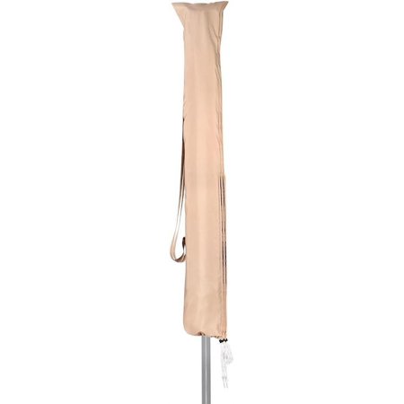 Portable Patio Umbrella Protective Cover Carry Bag Sew-In Wands Quick Removal Water Resistant Polyester 10Ft-13Ft