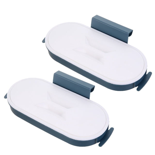 2pcs Trash Bag Holders Hanging Garbage Bag Holders Kitchen Trash Bin Racks