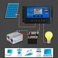 thumbnail image 6 of Adjustable Solar Charge Controller, LCD Display, USB Port, Battery Regulator, 6 of 7