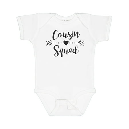 

Inktastic Cousin Squad Gift Baby Boy or Baby Girl Bodysuit