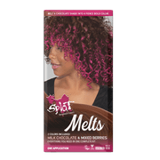 Splat Melts Hair Dye, Milk Chocolate and Mixed Berries, 1 Application