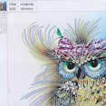 thumbnail image 1 of Rhinestone Painting Luminous Color Cute Owl Pattern DIY Home Wall Decoration Picture, 1 of 3