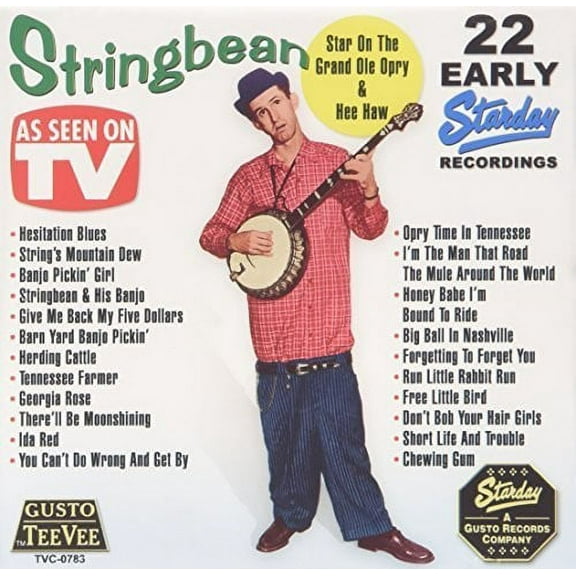 Stringbean - 22 Early Starday Recordings - Music & Performance - CD