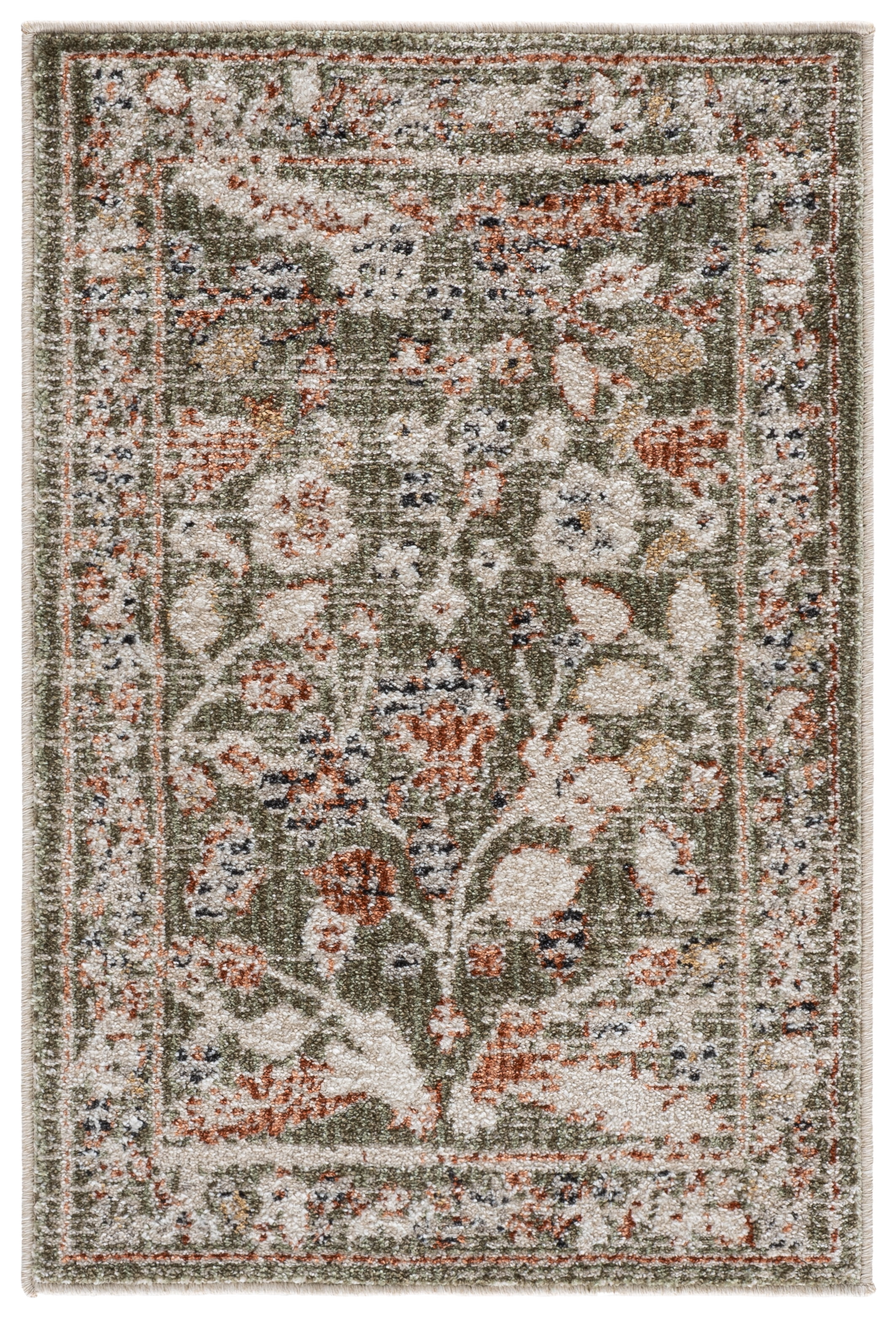 SAFAVIEH Grove Petrina Oriental Area Rug, Green/Ivory, 2' x 3'