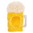 thumbnail image 1 of Décoration de Bonnet pour Animaux de Compagnie Forme de Tasse de Bière Couvre-Chef Léger en Peluche, 1 of 8