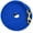 Blue, variant on Jeffers Equine Twisted Cotton Horse Lead Rope with Brass Snap, 10" - Red