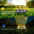 thumbnail image 5 of BZPIZ Solar Lights Outdoor Waterproof,12LED Dusk to Dawn Solar Ground Lights,Solar Powered Landscape Light for Garden Pathway Lawn Decor,Warm 1Pack, 5 of 8