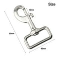 thumbnail image 4 of PASILI Premium Stainless Steel Swivel Eye Bolt Snap Hook Pet Leash Diving Camping, 4 of 8