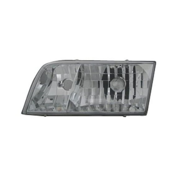 TYC Right Headlight Assembly Compatible with 1998-2011 Ford Crown Victoria