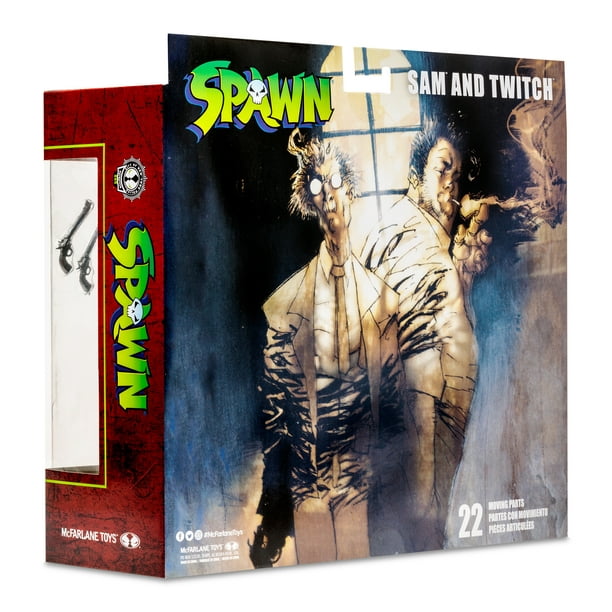 McFarlane Toys Spawn Sam & Twitch Deluxe Figure Set, 7