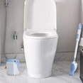 thumbnail image 4 of Dsscvnef Toilet Cleaning Brush with Spray Function Detachable Suction Cup Base Durable Ventilated Design Fish Tail Head for Deep Cleaning Bathroom RV Boat, 4 of 6