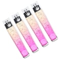 thumbnail image 1 of Fingernail Clippers, Nail Clippers Electroplating 4pcs  for Office for Dormitory, 1 of 8