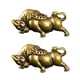 thumbnail image 1 of 2 unids Modelado de becerro Adorno Home Desktop Decor Collection Gift Golden, 1 of 5