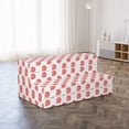 thumbnail image 4 of Fox Foldable Mattress, Forest Animal with the, 78.7" x 47.2", Dark Salmon Paprika, by Ambesonne, 4 of 6