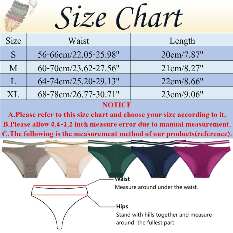 Pimfylm Cotton Thongs For Women Cotton Underwear High Waisted Panties Full  Coverage Underpants Soft Strech Ladies Briefs for Women Multi Pack Coffee  Small 