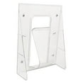 thumbnail image 6 of Stand-Tall Wall-Mount Literature Rack, Magazine, 9.13w X 3.25d X 11.88h, Clear | Bundle of 10 Each, 6 of 8