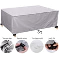 thumbnail image 2 of Fundas para muebles de patio resistentes, fundas para sofá de exterior duraderas e impermeables, fundas para muebles de patio resistentes a desgarros para muebles de jardín, tela Oxford 420D con, 2 of 5