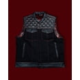 thumbnail image 1 of Red Stitched Live Fast Club Style Vests, 1 of 4