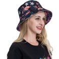 thumbnail image 5 of Funny Bucket Hats for Men Women Summer Beach Fisherman Hat Double Sided Wearing Sun Cap Travel Outdoor Hiking, 5 of 6