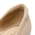 thumbnail image 6 of DREAM PAIRS Women's Low Wedge Dressy Flats, Comfortable Square Toe Rhinestone Wedding Shoes, 6 of 6