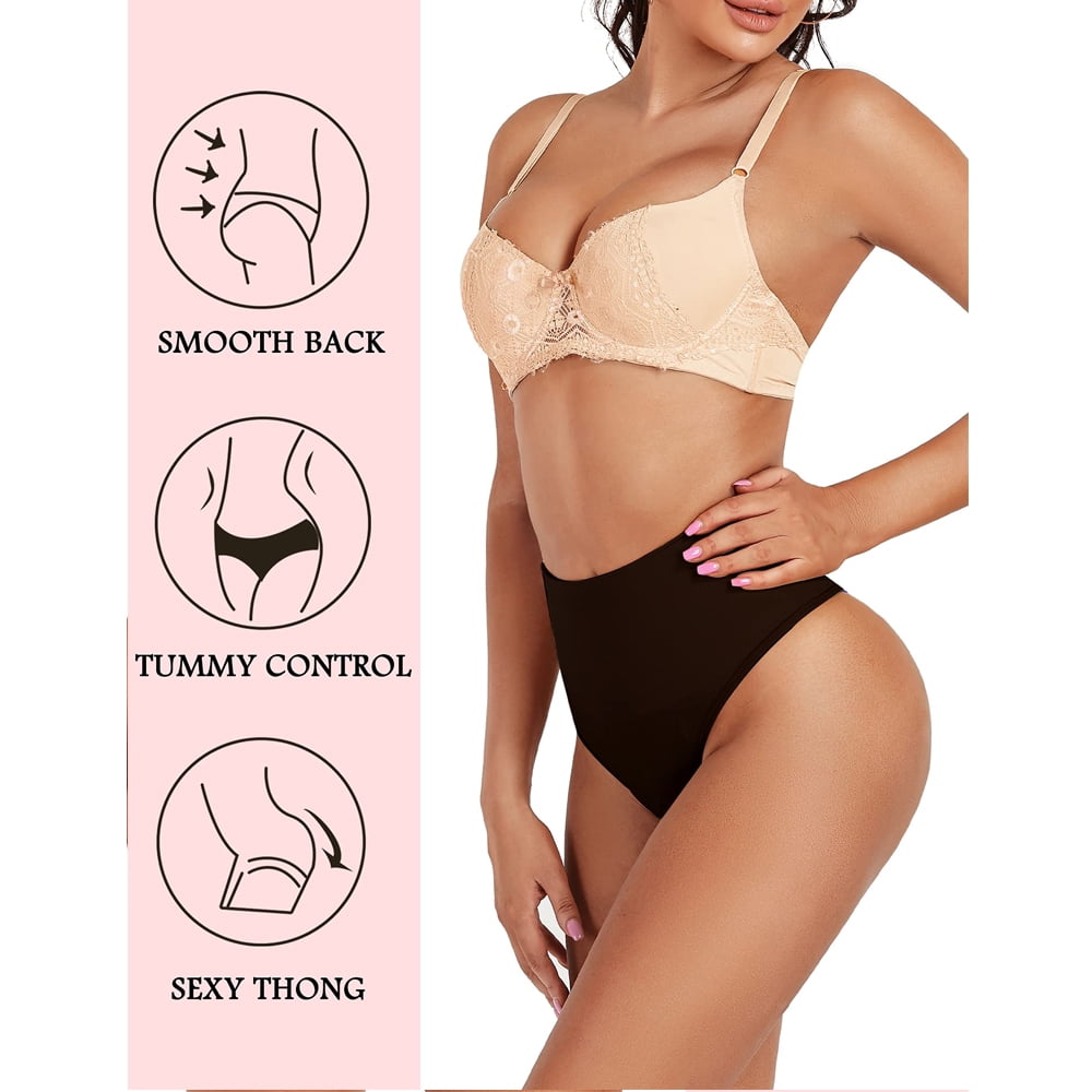 High Waist Knit Thong Tummy Tucker Panties For Women Sexy Lingerie Underwear  In Plus Sizes S 3XL From Yncwe, $18.93