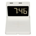 thumbnail image 4 of Digital Clock ,  Charging Alarm Clock Type C Fast Safe  For Tablet For Mini Fan Black,White, 4 of 8