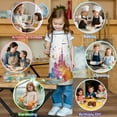thumbnail image 4 of Boys Girls Kids Apron with Pocket,Adjustable Child Neck Strap and Bib Funny Aprons Kitchen Toddler Aprons for Cooking Baking, 4 of 6