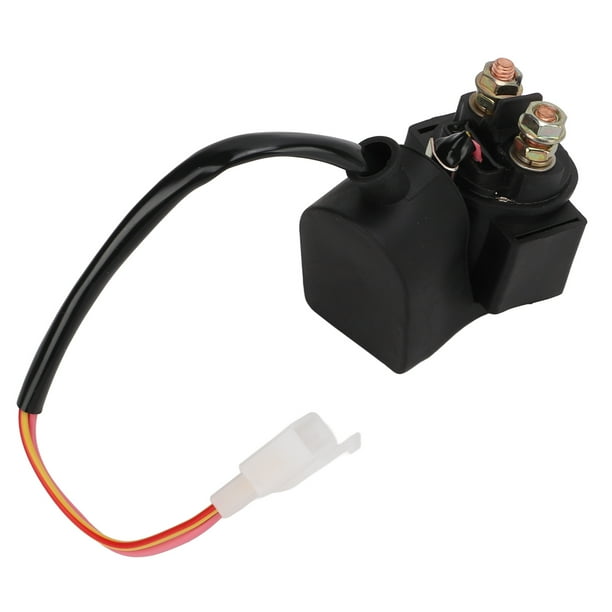 Starter Solenoid Relay,2 Pins 12V Starter Dirt Bikes Starter Relay