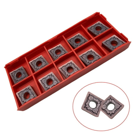 

Mingyiq 10pcs CNMG120404-HA PC9030 CNMG431-HA CNC Carbide Insert Turning Tools