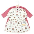 thumbnail image 2 of Hudson Baby Girl Cotton Dresses, Sweet Bakery, 18-24 Months, 2 of 4