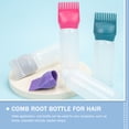 thumbnail image 3 of KAKOWELY root bottle 6 pcs Hair Coloring Root Comb Applicator Bottle Root Applicator Bottle for Home6.61"X1.77"X1.77", 3 of 5