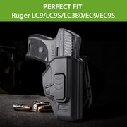 OWB Level II Belt Holster Fit Ruger LC9/LC9S, Ruger LC380,Ruger EC9/EC9S