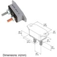 thumbnail image 5 of GLOSO E518 Disjoncteurs Type Goujon, Support Croisé, Réinitialisation Automatique (T1) - 1 Pack (30A), 5 of 5