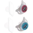 thumbnail image 2 of Wabjtam High Accuracy Thermometer Lcd Display Nipple-shaped Pacifier Babies's Heating Fever Monitor Gauge Pink/blue Digital For Baby Oral Mouthrandom, 2 of 5