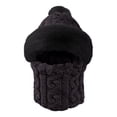 thumbnail image 4 of Women's Hat Scarf One Piece Fall Winter Windproof Warm Beanie, 4 of 4