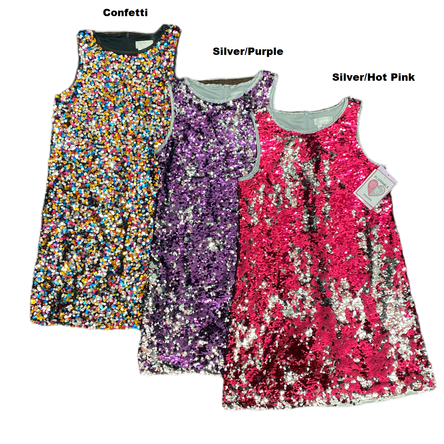 confetti sequin dress