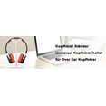 thumbnail image 2 of NewBee Universal Headphone Holder Portable Headset Stand TPU Material Earphone Display Rack White Home Exhibition Center Store Use., 2 of 9
