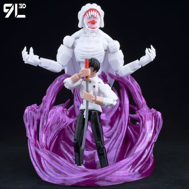 9L3D Printed Jujutsu Kaisen Mahoraga Figure Dummy13 Lucky13 Multi