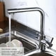 thumbnail image 4 of Grifo de agua potable con rociador doble Grifos de fregadero de cocina para sistema de filtración de agua, 4 of 5