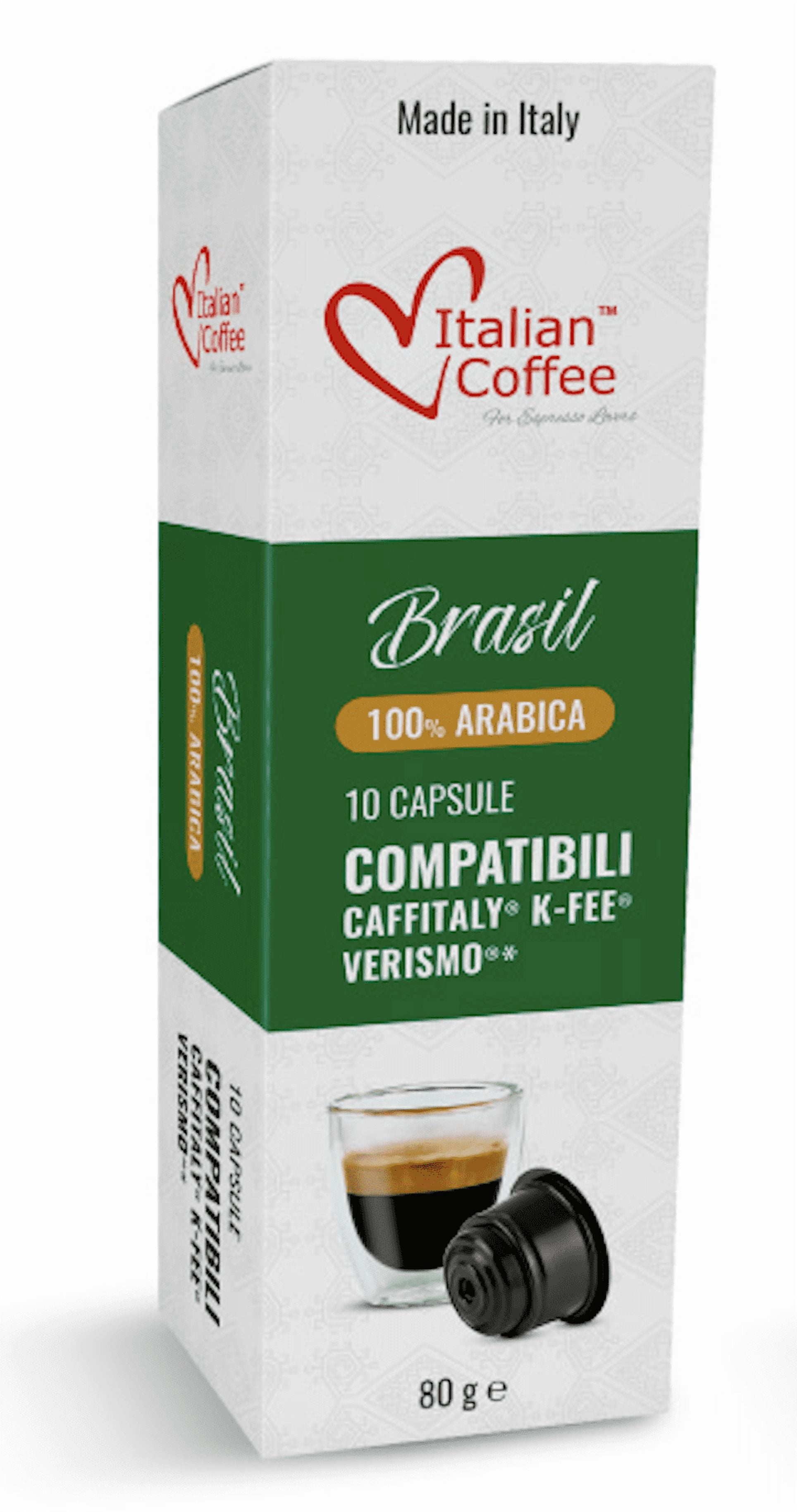 Starbucks Verismo, Caffitaly, CBTL, k-fee Compatible Capsules, Sampler Pack 40 Count, no Decaf